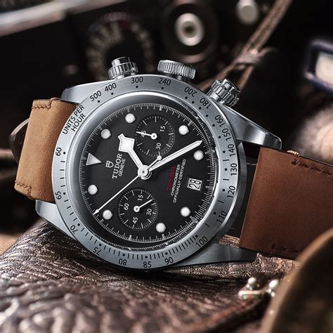 tudor all black chronograph|tudor black bay chrono 2021.